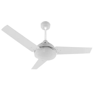 Ventilador de Teto 126W 42 cm 3 Pás 3 Velocidades Branco Cancun BVT01B 110V Ventilador de Teto 126W 42 cm 3 Pás 3 Velocidades Branco Cancun BVT01B 110V