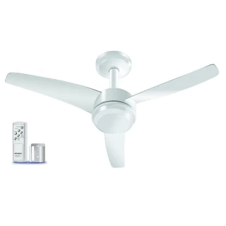 Ventilador de Teto 125W 103cm 3 Pás 3 Velocidades Branco Maxi Air Control 110V Ventilador de Teto 125W 103cm 3 Pás 3 Velocidades Branco Maxi Air Control 110V