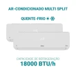 Ar Condicionado Bi Split Inverter Philco 18000 BTUs (2X9000) Quente e Frio 220V PAC18QV
