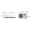 Ar Condicionado LG Dual Inverter AI Air 9000 BTUs Q/F 220V