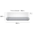 Ar Condicionado Split Electrolux Color Adapt 9000 BTUS Frio Inverter 220V (YI09F-YE09F)
