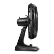 Ventilador de Mesa Arno 140W 40cm 6 Pás 3 Velocidades Preto VE2E 110V