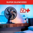 Ventilador de Mesa Arno 140W 40cm 6 Pás 3 Velocidades Preto VE2E 110V