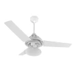 Ventilador de Teto Britânia 131W 3 Pás 3 Velocidades Branco Cancun 110V