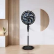 Ventilador de Coluna Arno 150W 40CM 7 Pás 3 Velocidades Preto e Azul VE7C 220V