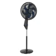 Ventilador de Coluna Arno 126W 40CM 6 Pás 3 Velocidades Preto Xtreme Force 110V