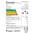 Ventilador de Mesa Mondial 140W 40CM 8 Pás 3 Velocidades Preto Turbo NVT-40-8P-B 220V