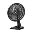 Ventilador de Mesa Mondial 140W 40CM 8 Pás 3 Velocidades Preto Turbo NVT-40-8P-B 220V
