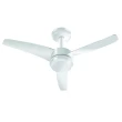 Ventilador de Teto 125W 103cm 3 Pás 3 Velocidades Branco Maxi Air Control 110V