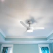 Ventilador de Teto 145W 3 Pás 3 Velocidades Branco Easy Fitting 110V